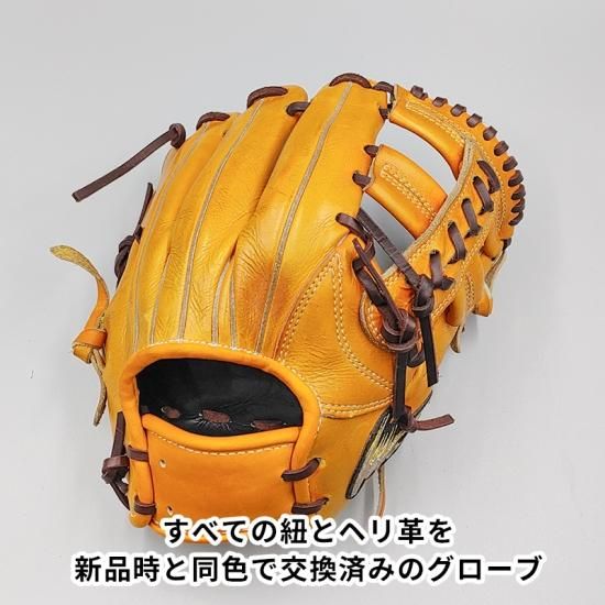 オーバーホール済み (高校野球対応)】 IP select 硬式グローブ / 内