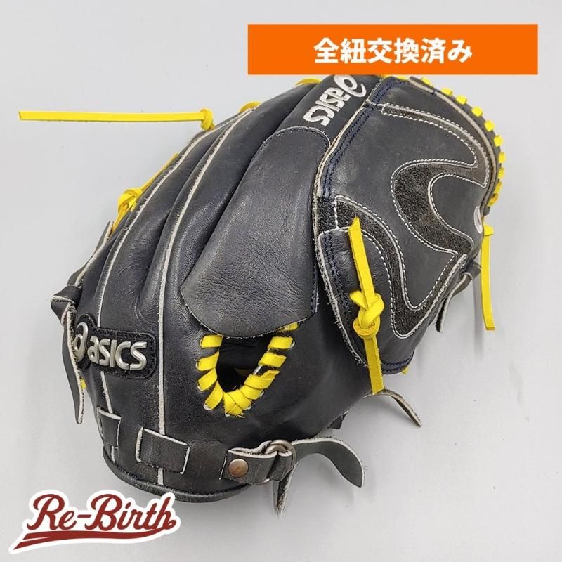 全紐交換済み】 アシックス 軟式グローブ / 投手用 型付け済み (asics