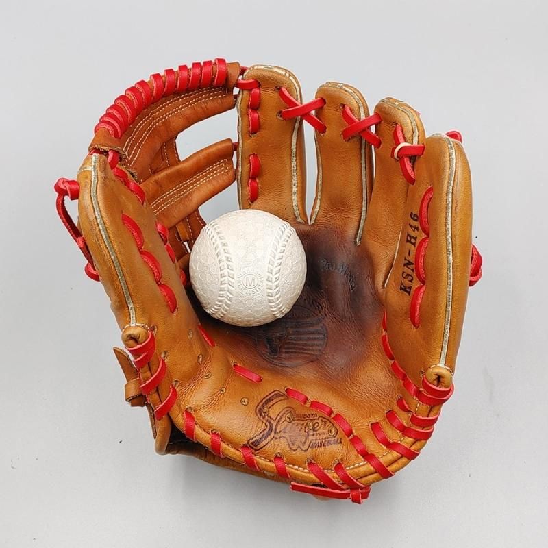 全紐交換済み】 スラッガー 軟式グローブ / 内野手用 型付け済み