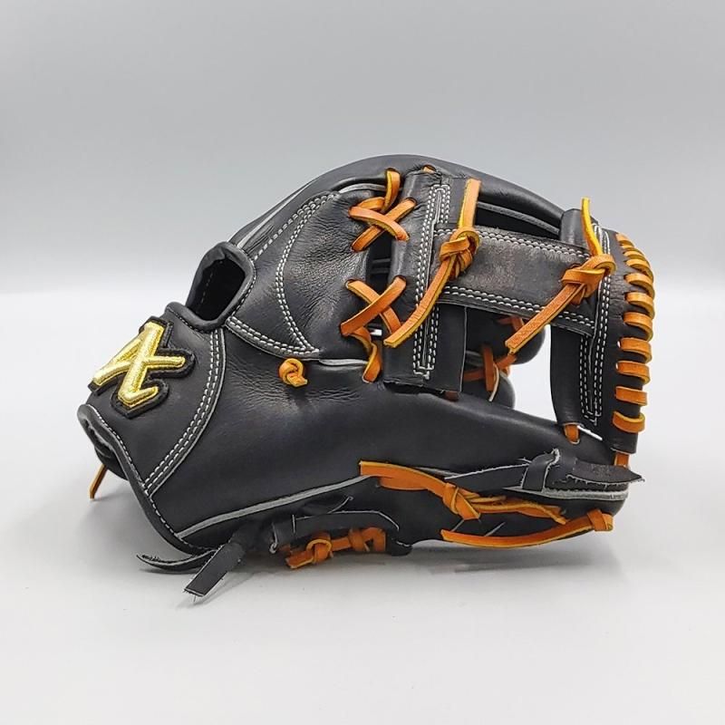 全紐交換済み (高校野球対応)】 アトムズ 硬式グローブ / 内野手用