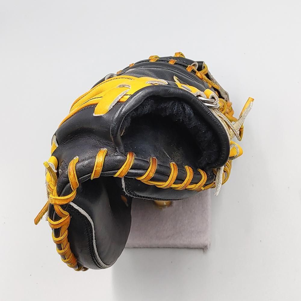 クリーニング済み 】 ゼット 軟式用 キャッチャーミット 型付け済み