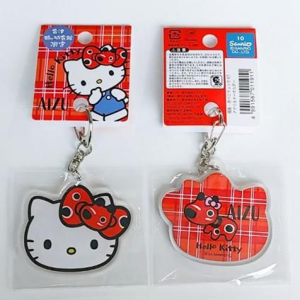 会津限定】ハローキティ50周年×赤べこ 🎀 鶴ヶ城会館オリジナル