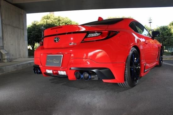 ZN8 GR86 GRリヤバンパー専用 (6MT車) ヴェローチェ100Φ 4本出し