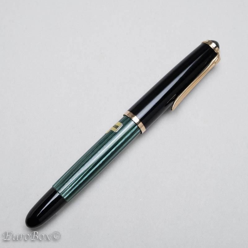 ペリカン 万年筆 400NN グリーンストライプ シャイベンニブ付 Pelikan
