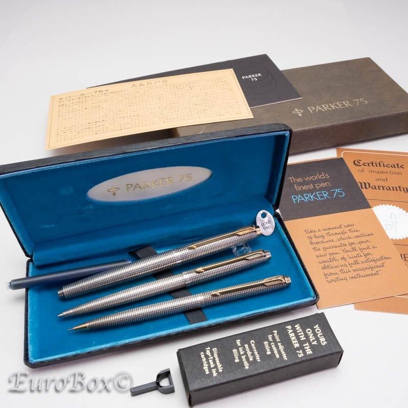 パーカー 万年筆/ボールペン/ペンシル 75 シズレ シルバー PARKER 75
