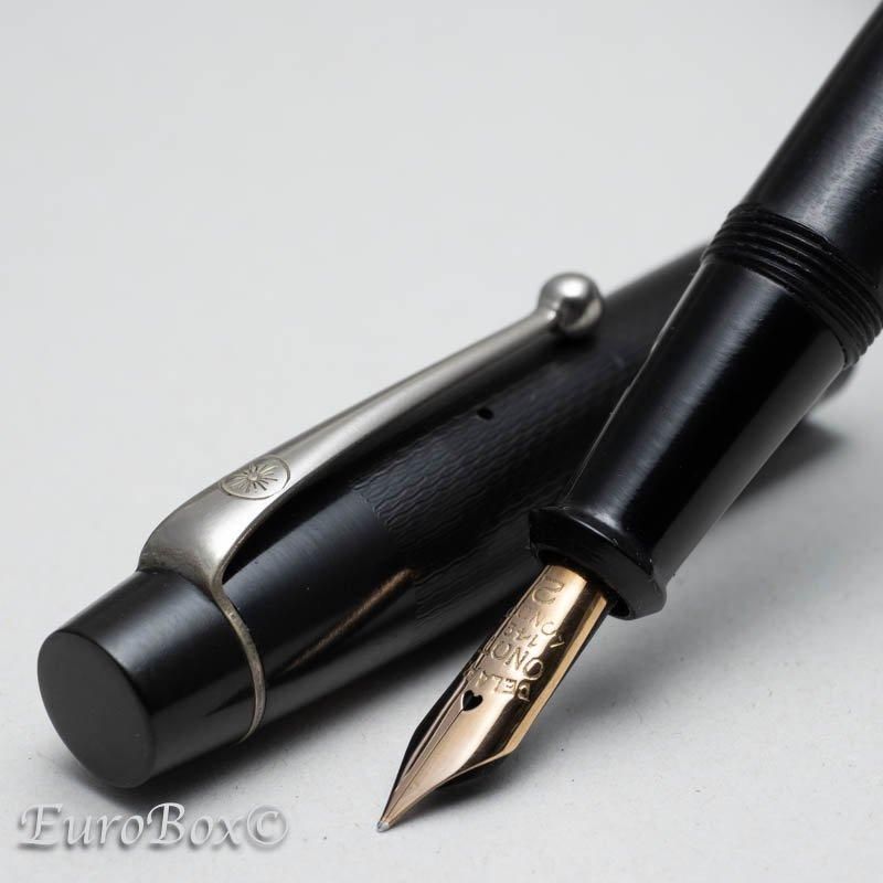 デ・ラ・ルー オノト 万年筆 5601 DE LA RUE Onoto 5601 Black Chased