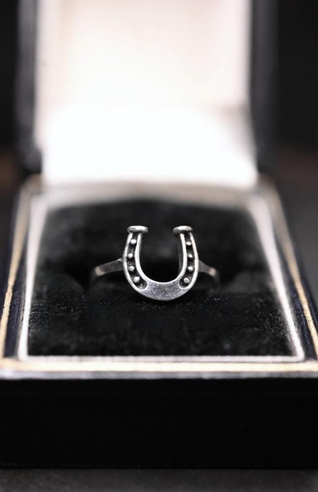 ヴィンテージ シルバー ホースシュー リング [ Sterling Silver 925