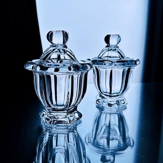 輝くオールドバカラ ミズーリのシュガーポット【1936年以降】ジャム