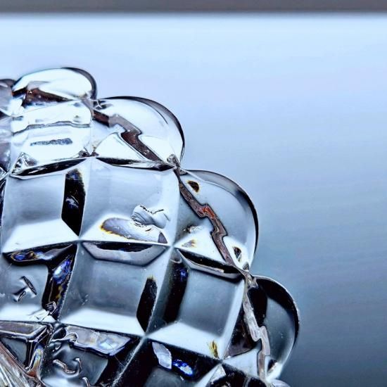 輝くオールドバカラ ディアマンカレの可愛いボンボニエール【1900年頃