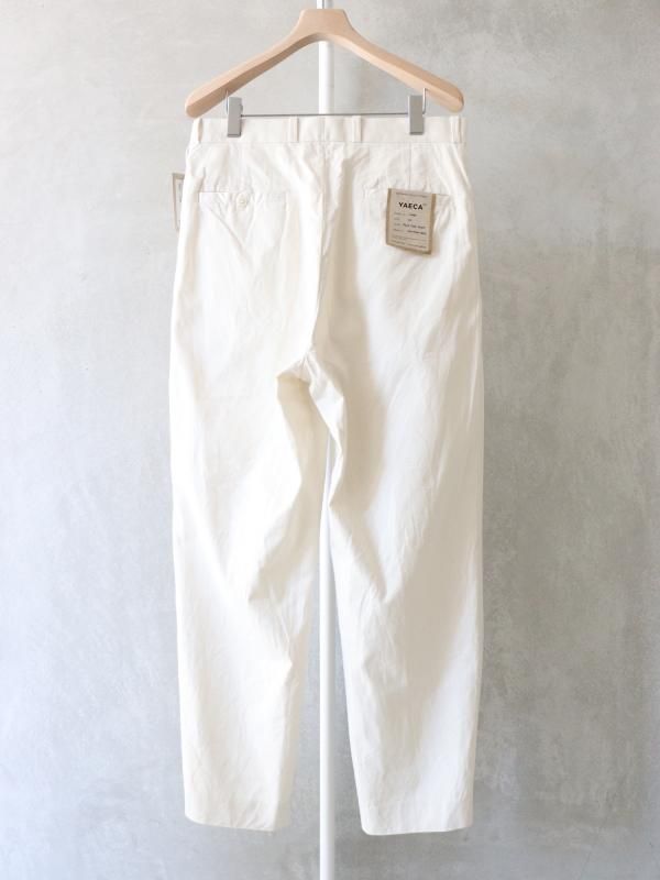 YAECA ヤエカ タックテーパードチノ チノパン 通販