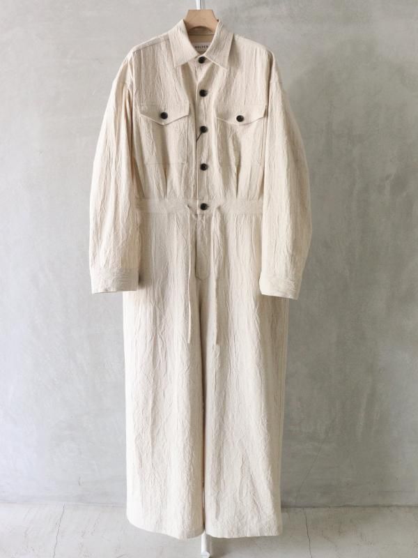 BELPER（ベルパー）WASHED LINEN JUMP SUIT（BEIGE）公式通販 | 1LDK