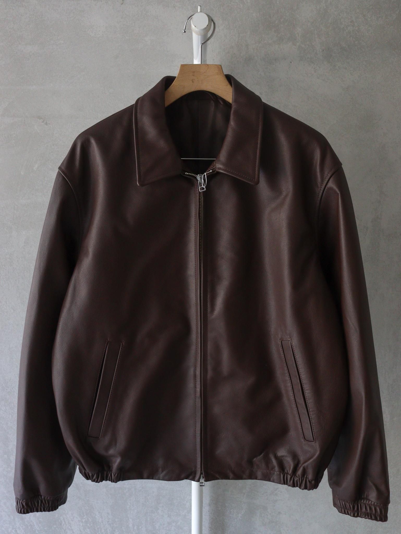 UNIVERSAL PRODUCTS.(ユニバーサルプロダクツ) LEATHER BROUSON