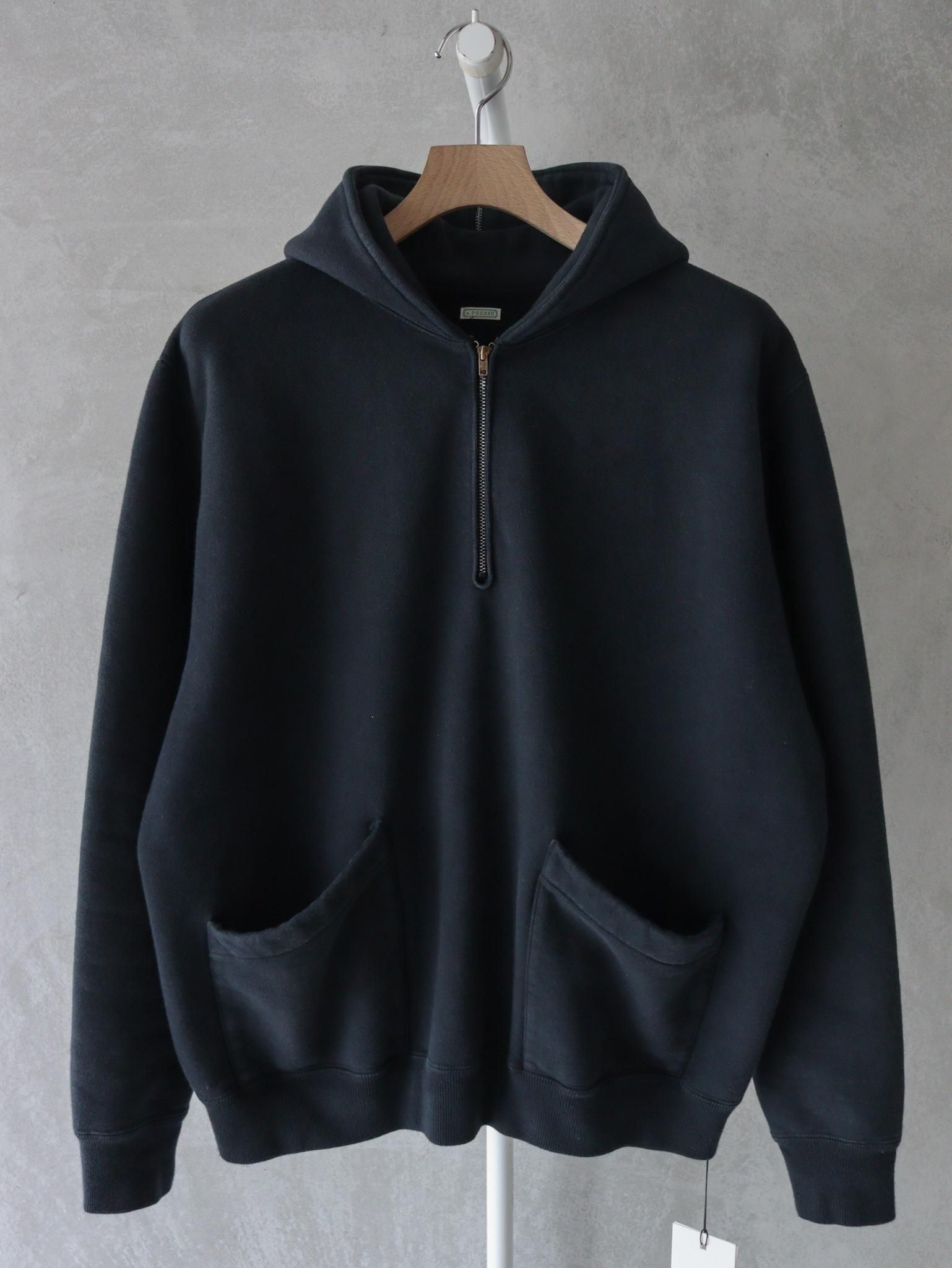A.PRESSE（アプレッセ）Vintage Sailor Hood Half Zip Sweatshirt