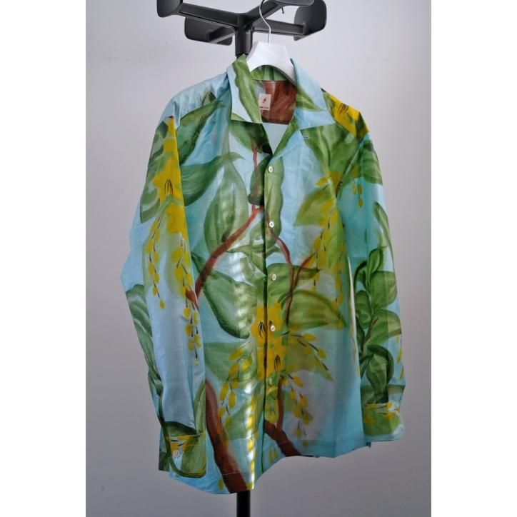 PERIOD FEATURES /ピリオド フィーチャーズ Hand Painted Shirt