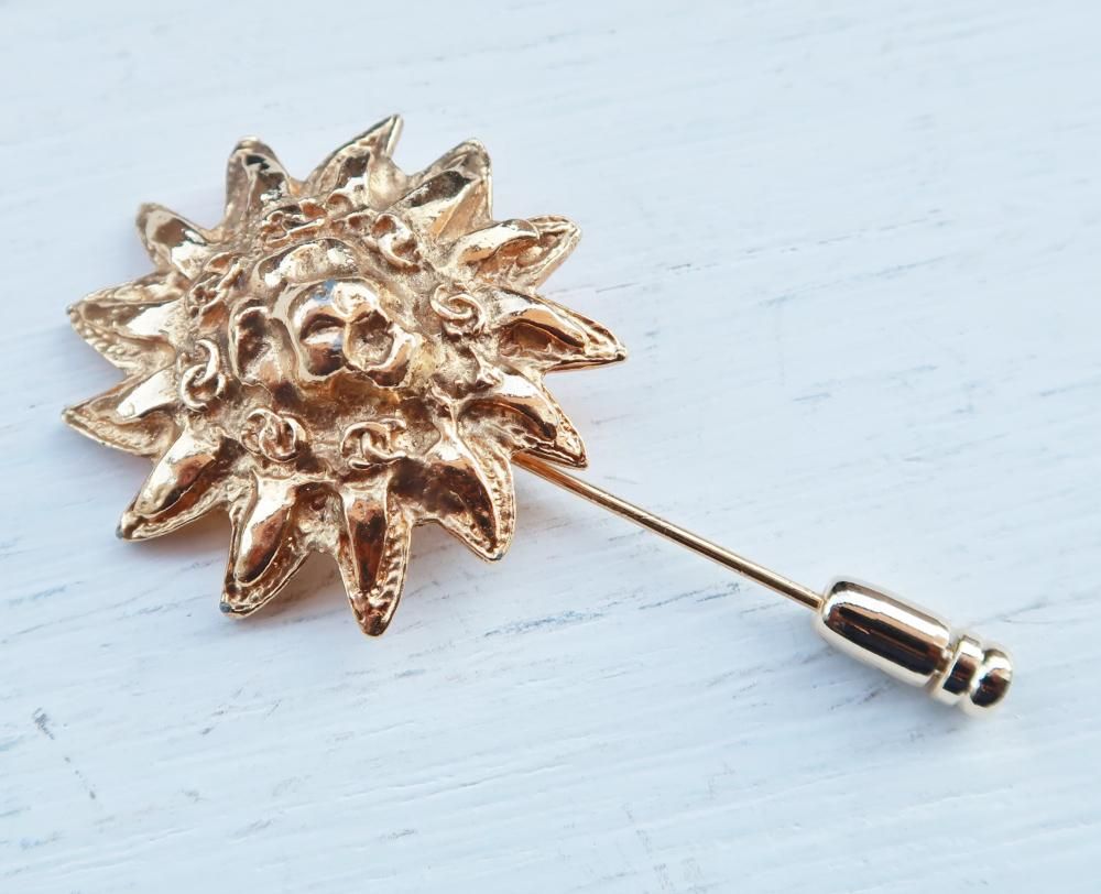 CHANEL vintage （シャネル ヴィンテージ）LION DESIGN PIN BROUCH