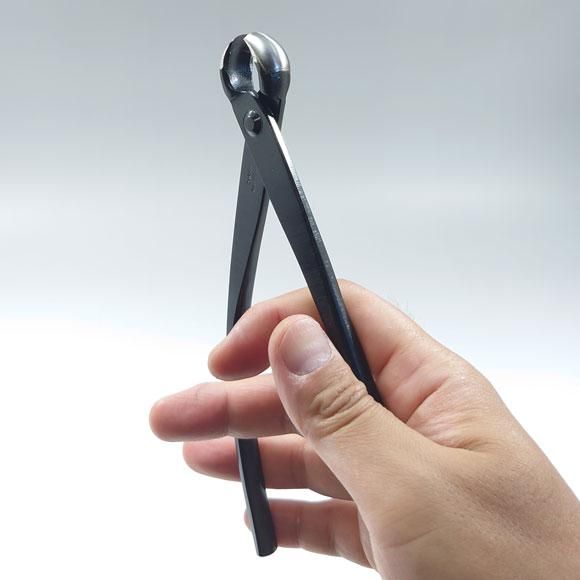 盆栽道具 コブ切 （兼進作） 小 全長175mm No.10 - 盆栽、園芸道具の兼進