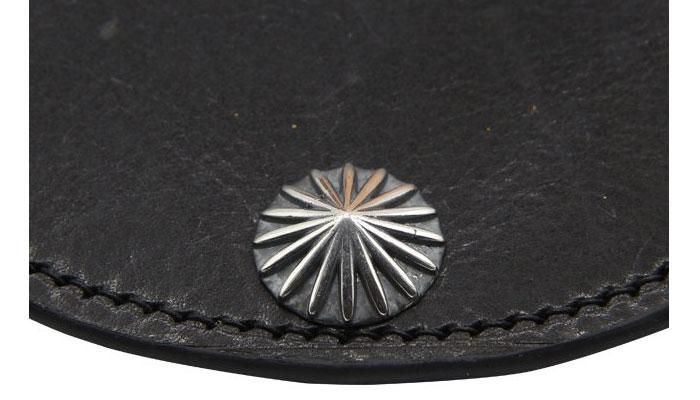 ラージアポロ シルバーコンチョボタン 20mm