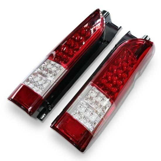 フルLED スーパークリスタル テールランプ レッド クリア クローム