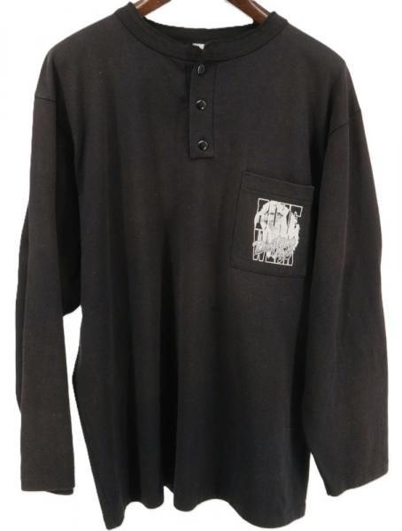 古着 90's J.CREW ジェイクルー 巨人タグ ネイティブデザイン ホワイト