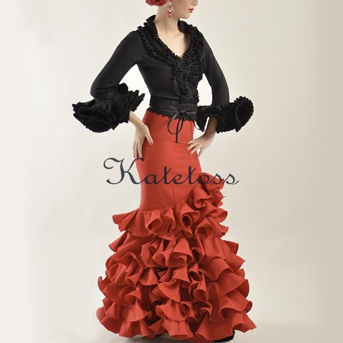 カマーバンド (黒) | フラメンコ ベルト - フラメンコドレスショップ