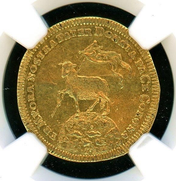 ドイツ ニュルンベルク 1700年 ラムダカット Ducat金貨 リストライク