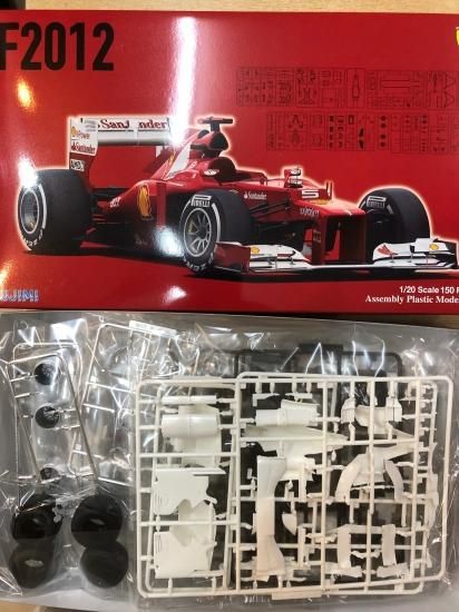 フジミ模型 1/20 フェラーリ F2012 マレーシアGP - Finisher's