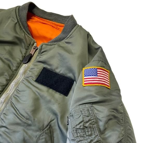 米軍実物 MA-1 フライトジャケット サイズM アルファインダストリー社