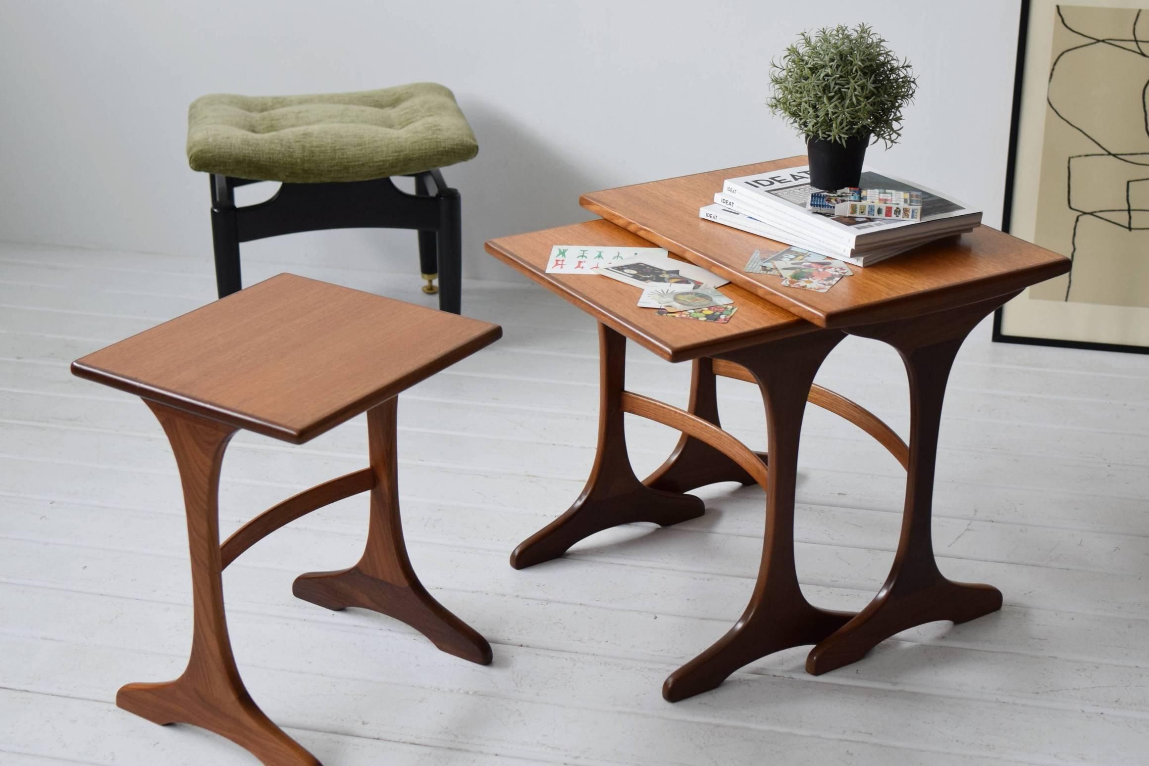 イギリスヴィンテージ G-PLAN ネストテーブル.5 ミッドセンチュリー