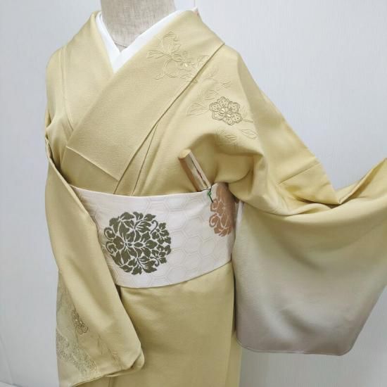 訪問着 蘇州汕頭刺繍 正倉院華紋 SHAN TOU フォーマル 御仕立上り(3444