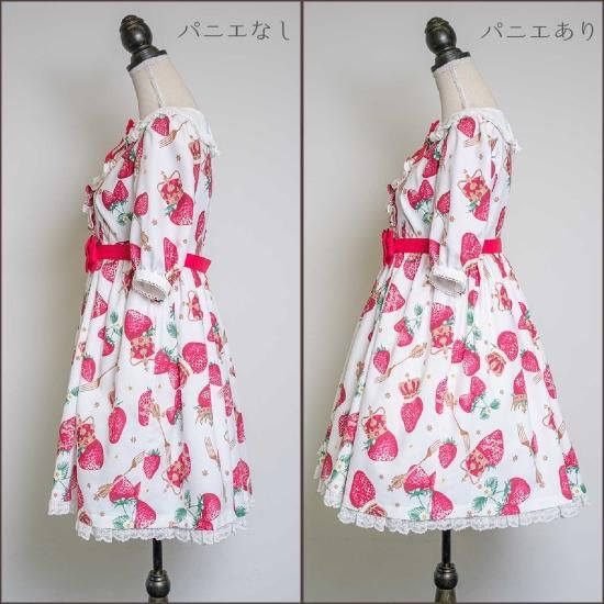 kuroobi】遮熱パニエ(40cm) - 東京ロリィタ ティロワール