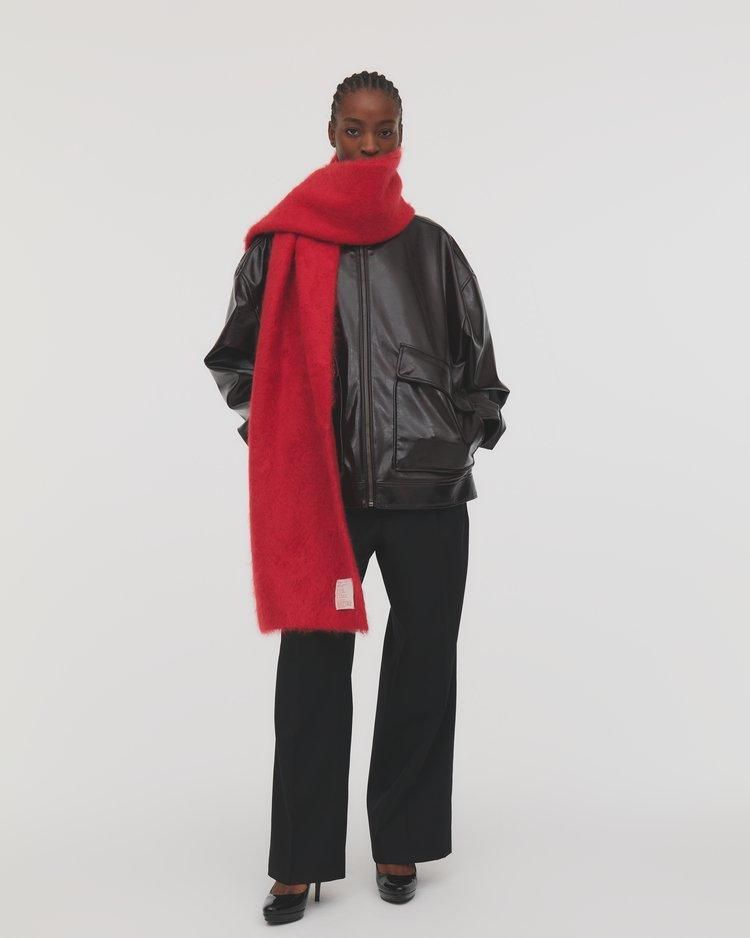 MUFFLER L (Garnet) - ieefar(イーファー) | Official Online Shop