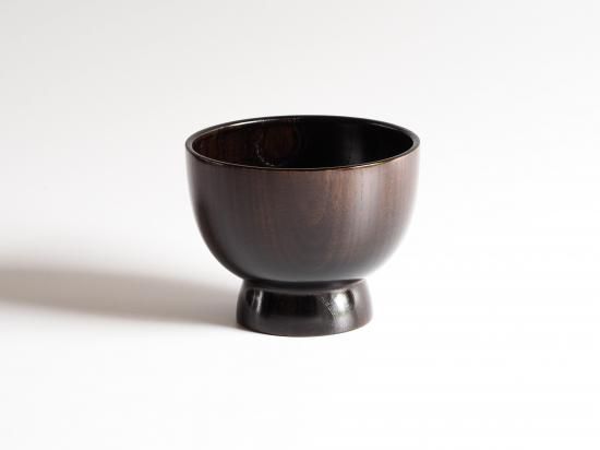 拭き漆の合鹿椀