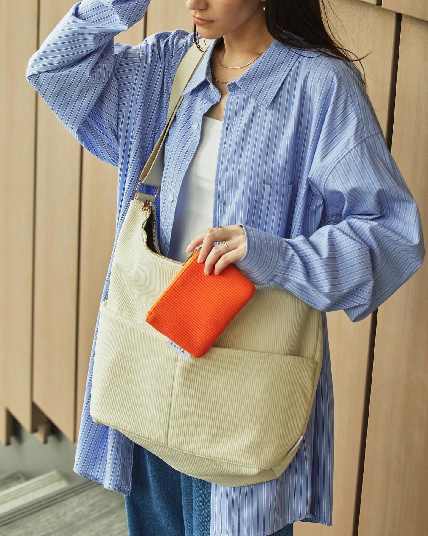 池田真子×EDITA. 洗濯機対応バッグ | 14ポケットショルダー - EDITA．