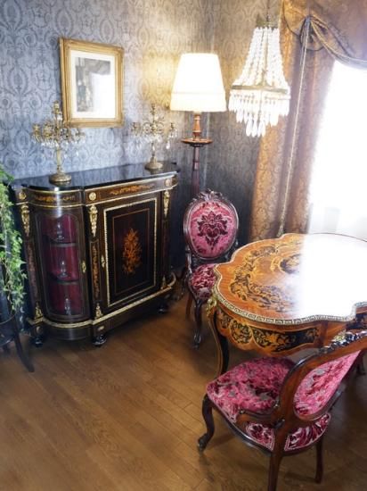 ヴィクトリアン マーケットリー クレデンザ/1196-044/幅130.5/奥行38