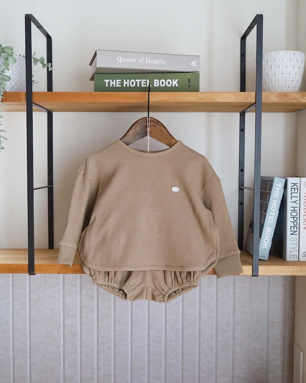 ココワッフルブルマ|ユニセックス ベビー ブルマパンツ ゆったり （70