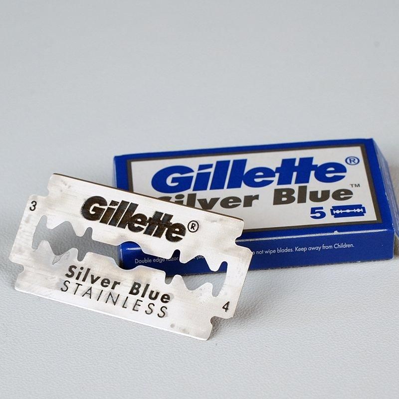 Gillette Silver Blue | 5枚入り - 両刃カミソリ専門店 KOJAK RAZOR
