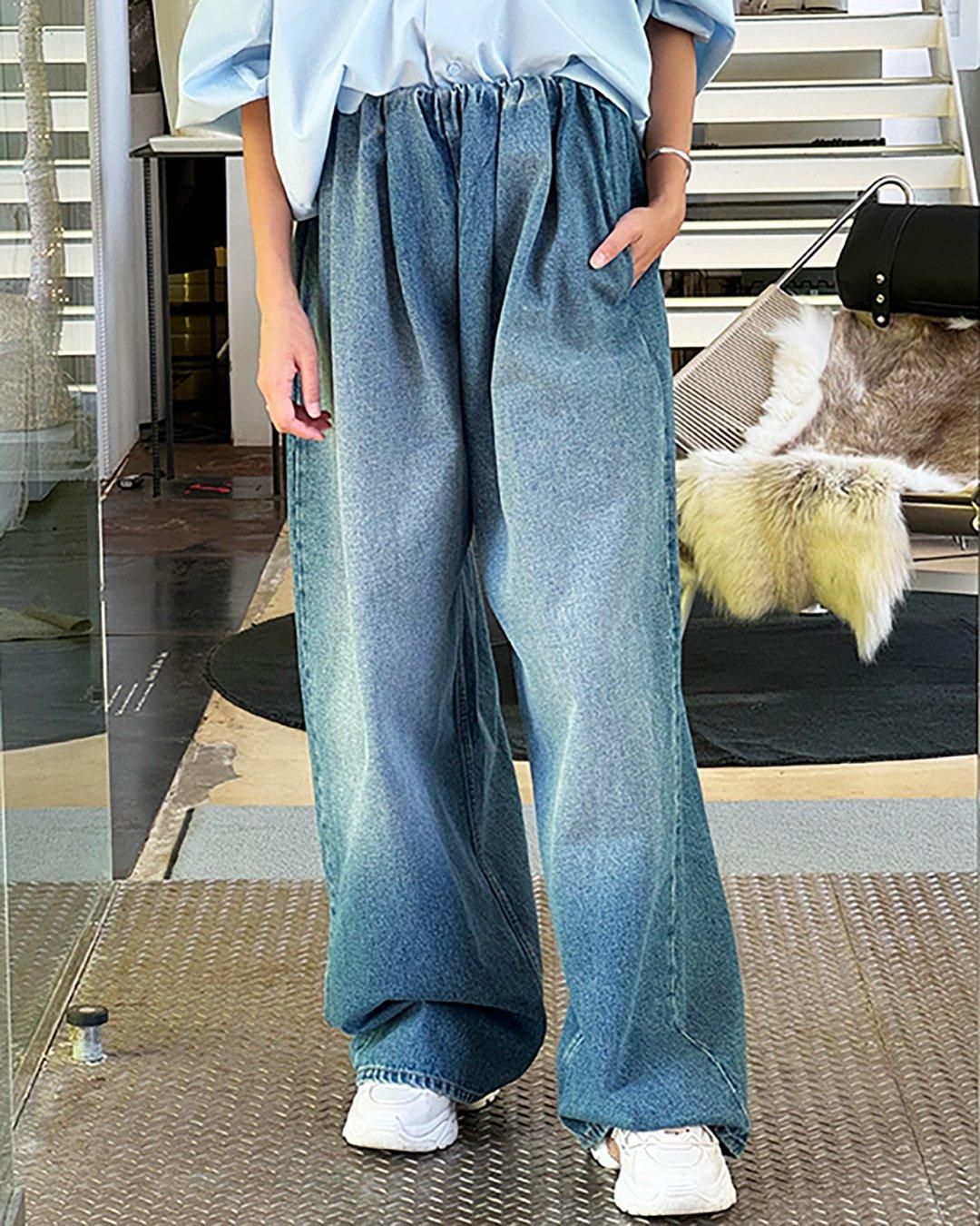 MM6 MAISON MARGIELA｜WIDE DENIM｜BLUE｜2024秋冬｜正規 通販 S.CURVE