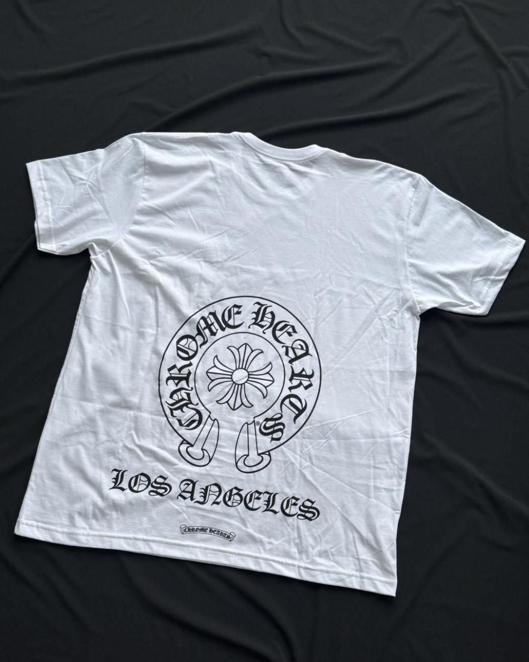 L.A 限定】CHROME HEARTS ｜ SS TEE LA-8｜WHITE ｜2025