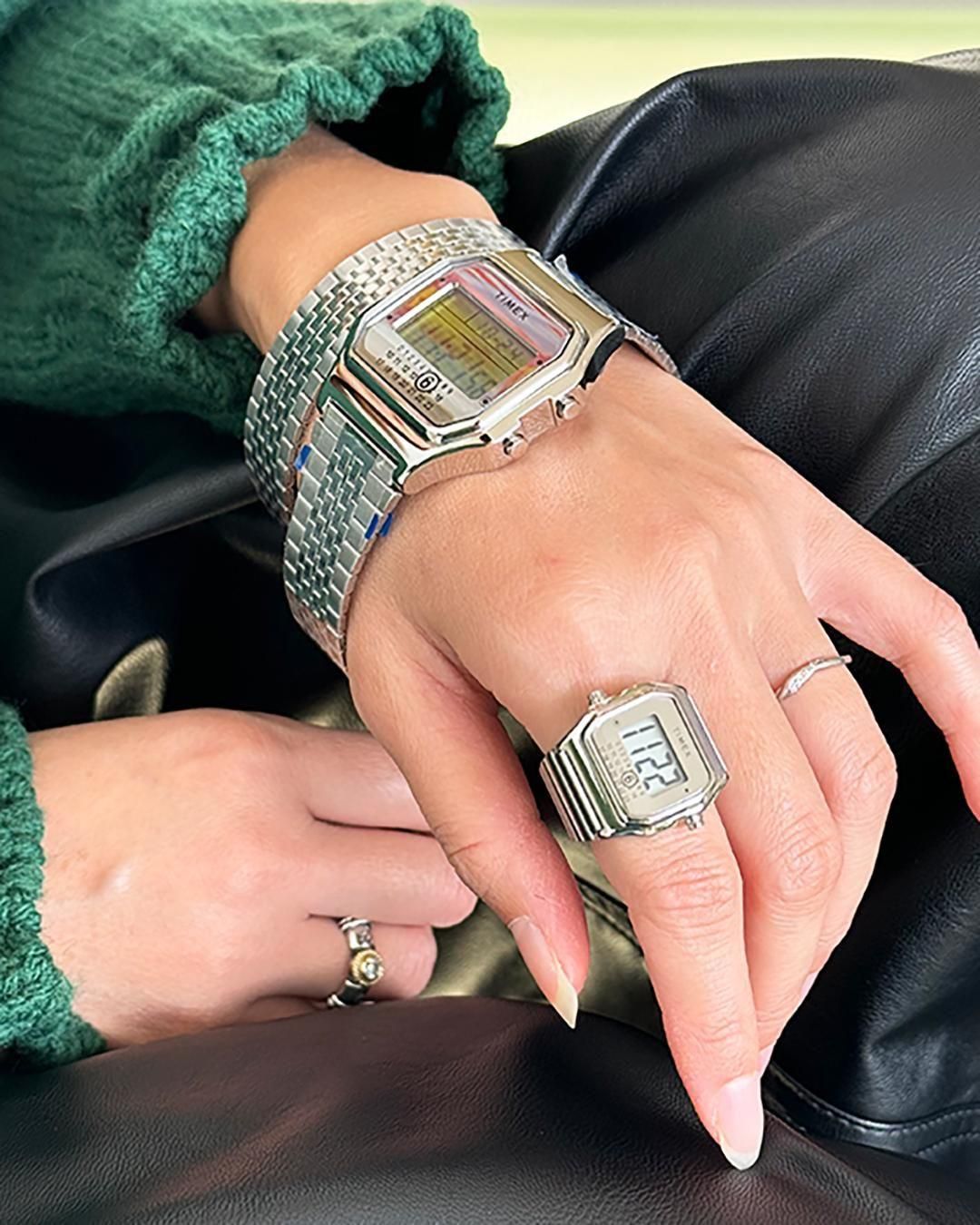 MM6 Maison Margiela × Timex｜Timex × MM6 T80 Ring Watch Size S/M