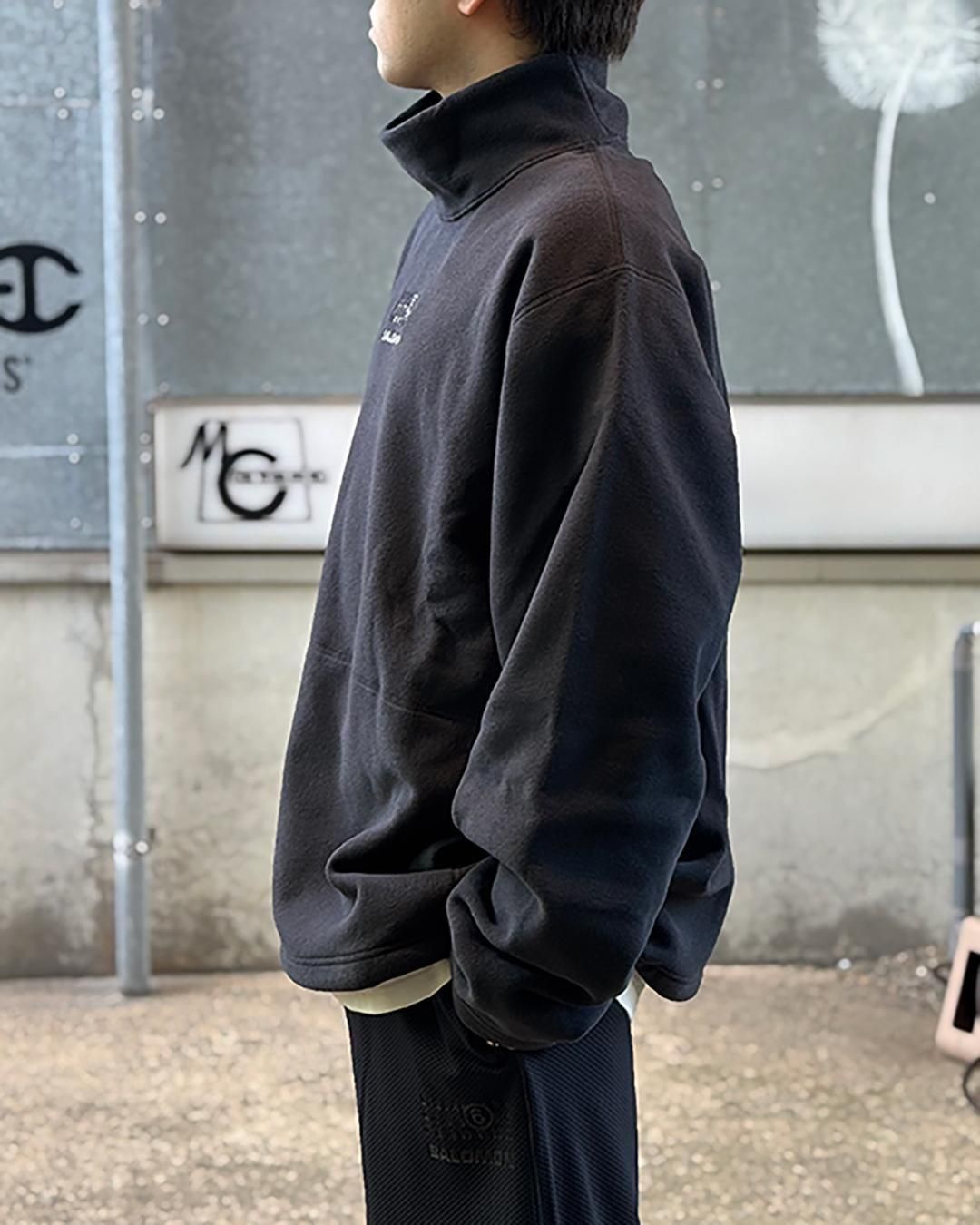 MM6 メゾンマルジェラ × サロモン｜ハイネック フリース プルオーバー