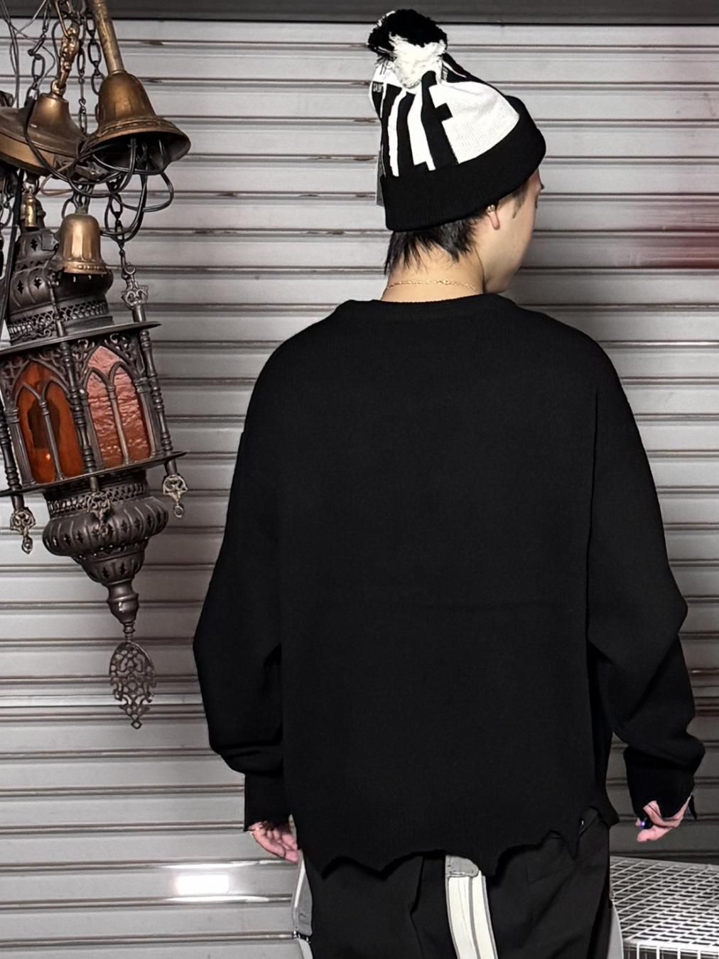 SAINT Mxxxxxx KLF ｜KLF_CREW NECK KNIT / KLF｜2025秋冬 【10.25(土
