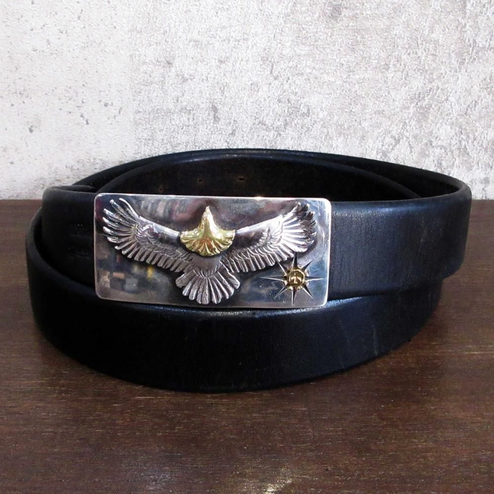 GOROS 3cm固定式小イーグルバックルベルト 黒 ※超希少 激レア - WAVE