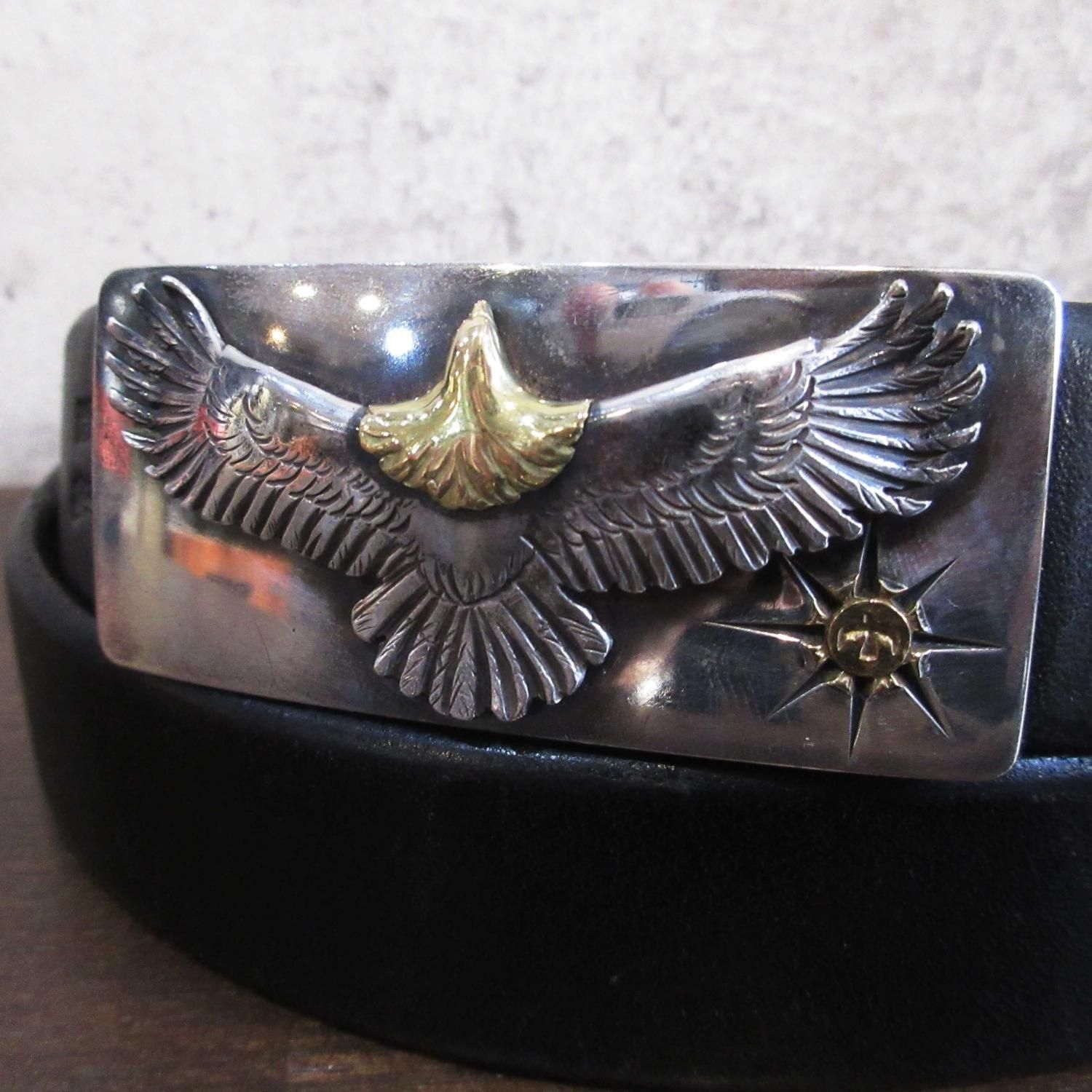 GOROS 3cm固定式小イーグルバックルベルト 黒 ※超希少 激レア - WAVE