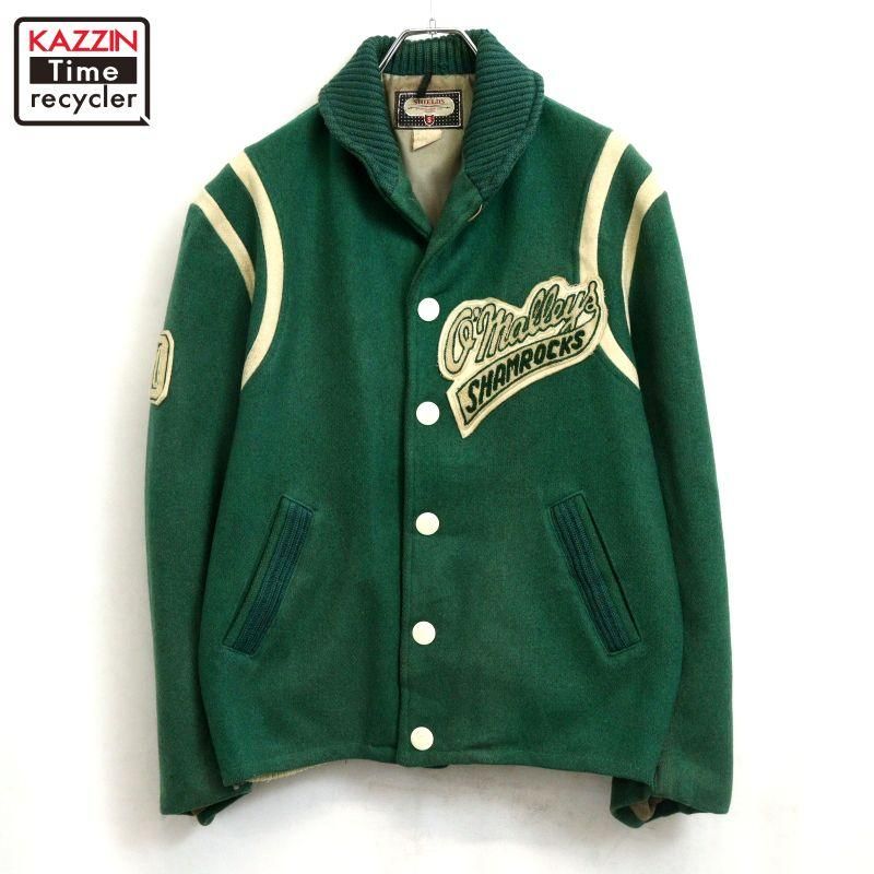 60s vintage BUTWIN ウール スタジャン メンズ Mサイズ相当 - KAZZIN