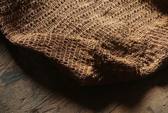 アイヌ民具 編袋 サラニプ