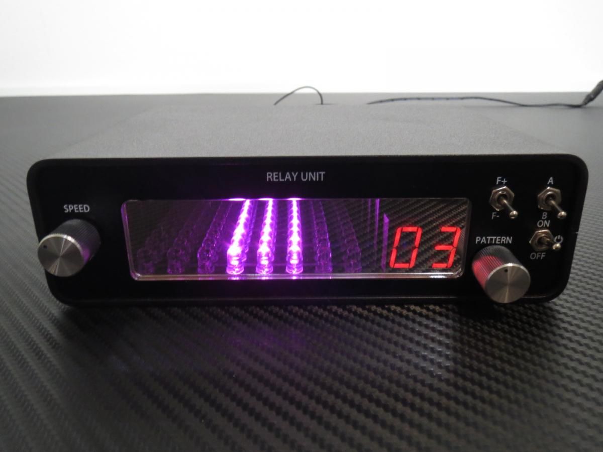 マーカーリレー 8連 リモコン付き 12V 24V両対応 - 【グレイスカスタム