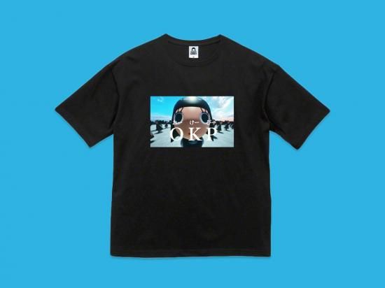 OKPビッグシルエットTシャツ（BLACK）