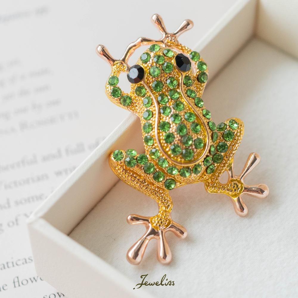 Jeweliss ラーナ Rana カエル ブローチ ジュエリス 公式 ブローチ専門