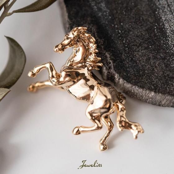 午 ウマ 馬 - ブローチ専門店 ジュエリス 公式 - jeweliss -