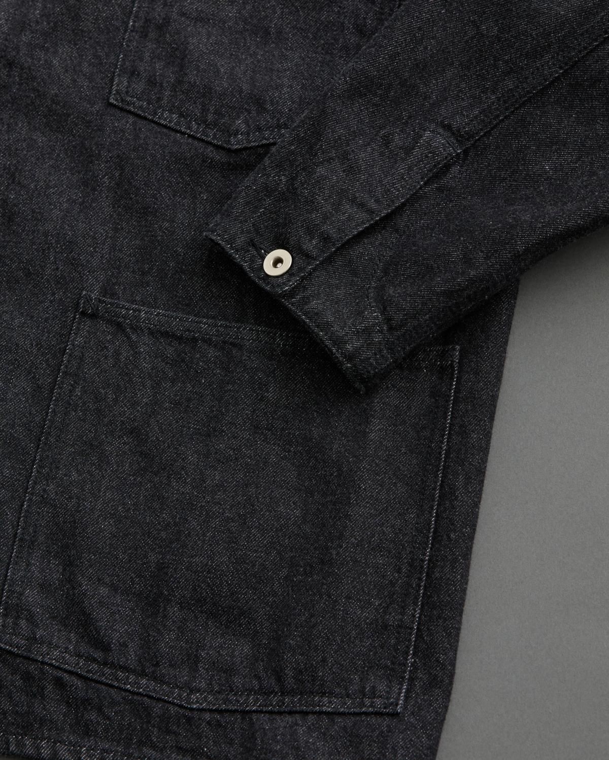 Black Denim Coverall - Schuray